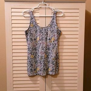 Maurices floral tank top